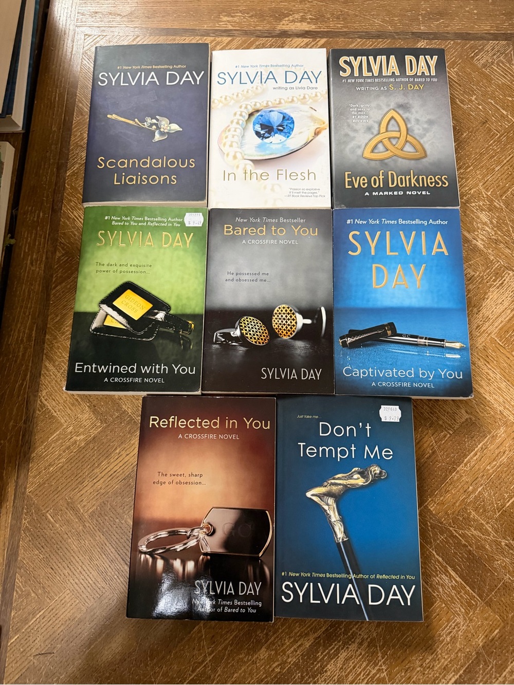 Sylvia Day Books